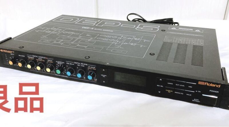 Roland DEP-5 Digital Effects Processor live performance Music guitar Tested