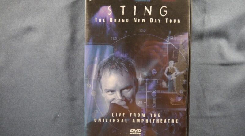 STING- The Brand New Day Tour Live Universal AMPHITHEATRE  2000 DVD