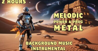 Sand Planet Melodies: 2 Hours of Best Melodic Metal | Instrumental