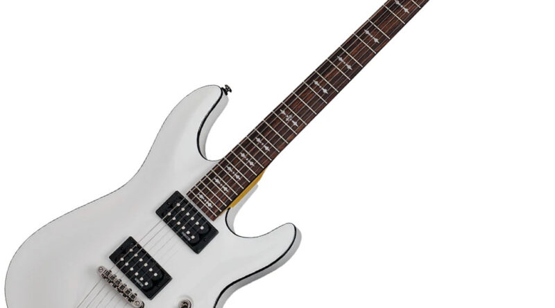 Schecter Omen-6 Series Electric Guitar - Vintage White