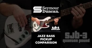 Seymour Duncan Jazz Bass Pickup Comparison