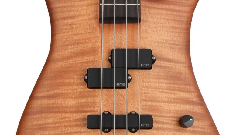 Spector Euro 4 LX Electric Bass Guitar - Natural Sunburst