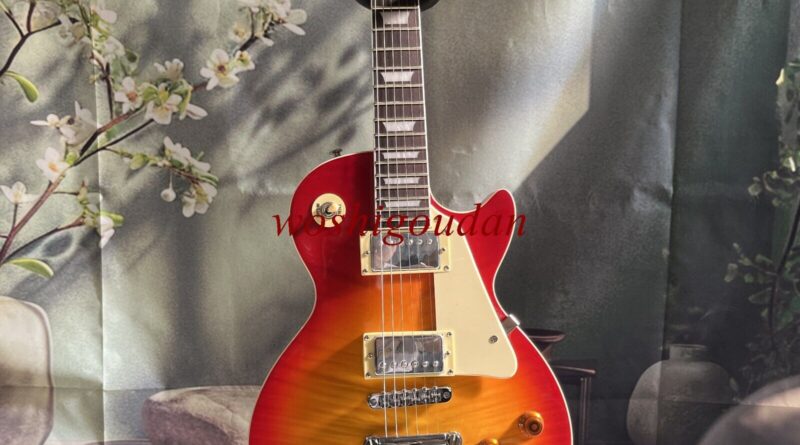 Standard Sunburst Les Paul electric guitar fast shipping 6 string high quality