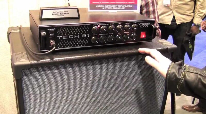 Sweetwater at Winter NAMM 2012 - Tech 21 VT Bass 1,000W Amp Overview