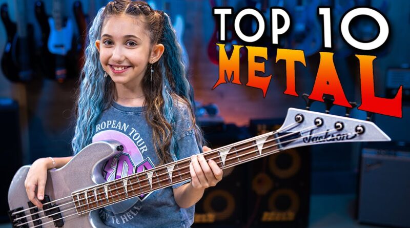 TOP 10 METAL Bass Lines - (BILLY SHEEHAN Challenged Me)