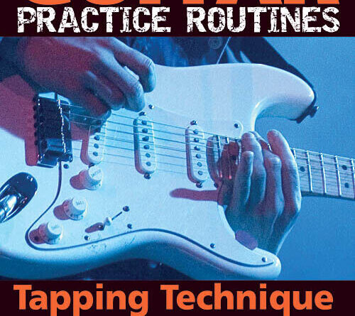 Tapping Technique Guitar Practice Lessons Learn Play Lick Library Video DVD