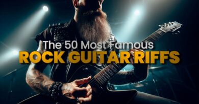 The 50 Most Famous Rock Guitar Riffs | #guitarriff #guitarplayer