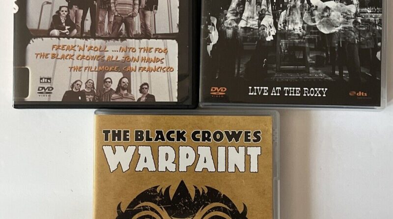 The Black Crowes DVD Lot - Freak ‘N Roll…, Brothers Of A Feather, Warpaint Live