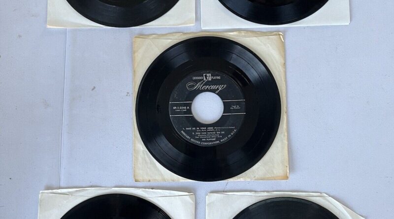 The Platters Lot of (5) 45 RPM Records - Lot #2