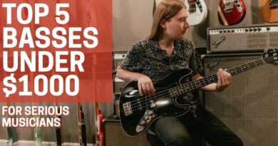 Top 5 Bass Guitars Under $1000 for Serious Musicians