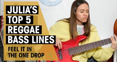 Top 5 Reggae Bass Lines | Aston Barrett, Bob Marley | Julia Hofer | Thomann