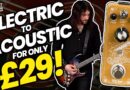 Transform Your Electric Guitar Into An Acoustic With Big Top’s Airborne Acoustic Simulator!