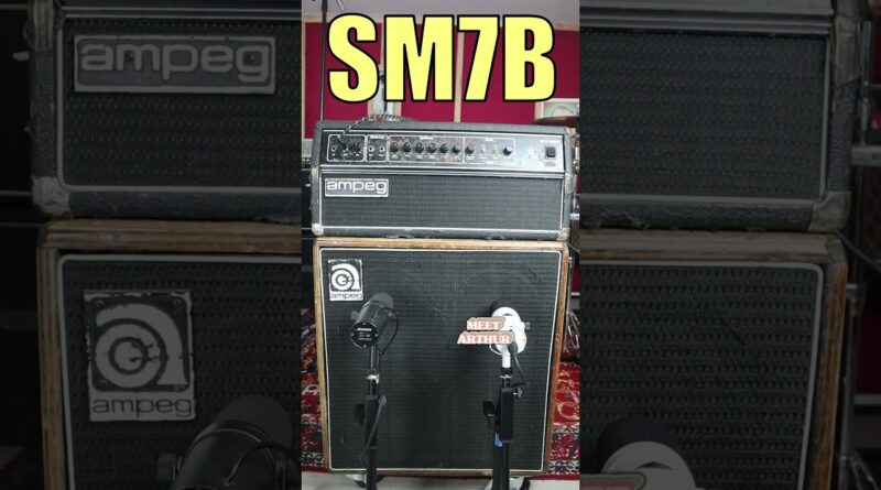 Universal Audio SD-1 vs. Shure SM7B: Bass Amp! #shure #universalaudio