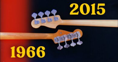 VINTAGE vs. MODERN P-Bass: 1966 vs. 2015 Precision Bass Comparison