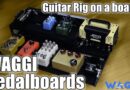 Waggi Pedalboards Hybrid Twin Tier Board Review & Demo – Building a Guitar Rig On a Pedal board