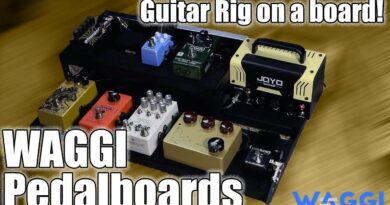 Waggi Pedalboards Hybrid Twin Tier Board Review & Demo – Building a Guitar Rig On a Pedal board