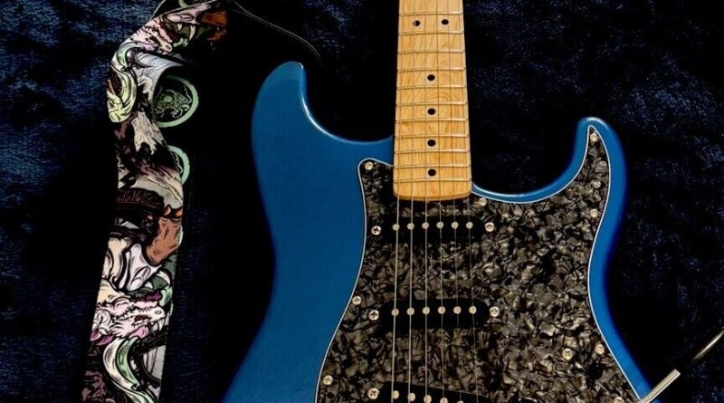 squire stratocaster electric guitar