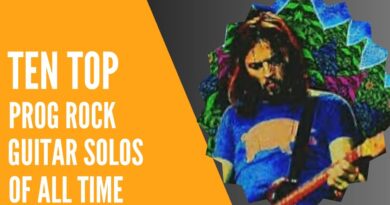 10 amazing Prog Rock guitar solos of all time - Listing #progressiverock