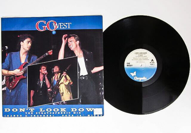 12 inch record  1985 UK edition original  GO WEST Go West DON T LOOK DOWN Remi