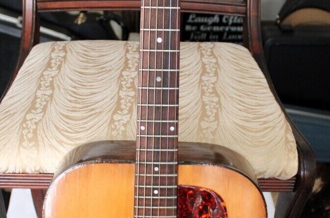 1970's Gibson J-55 Acoustic Arched Back Guitar Natural Finish