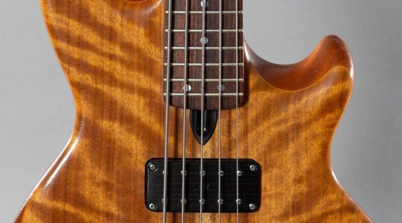 1988 Wal Mk2 Mark 2 5-String Bass Guitar Shedua Facings