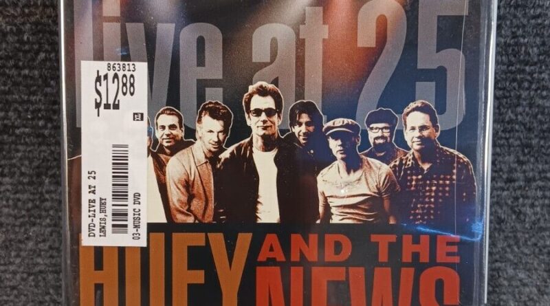 2004 Concert 'Huey Lewis And The News - Live At 25' Sealed Rhino Release DVD OOP