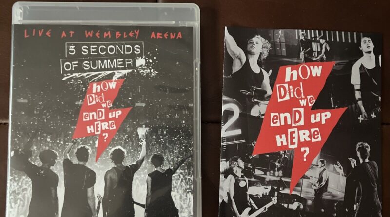 5 Seconds of Summer: How Did We End Up Here? DVD 2015 Live at Wembley Arena OOP