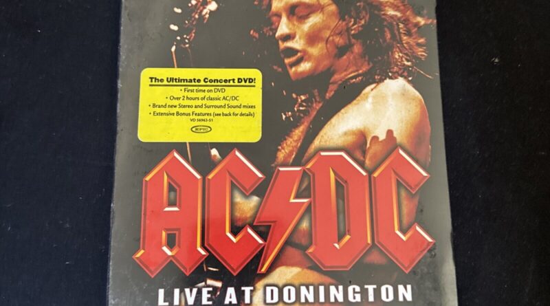 AC/DC Live at Donington (DVD 1993, Live Concert) Hard Rock * Brand New Sealed