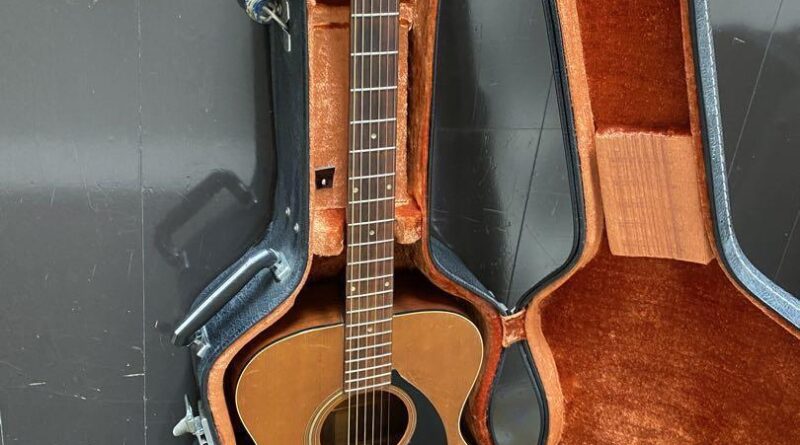 Acoustic Guitar Yamaha FG-150 Natural with Hard Case Shipped from Japan