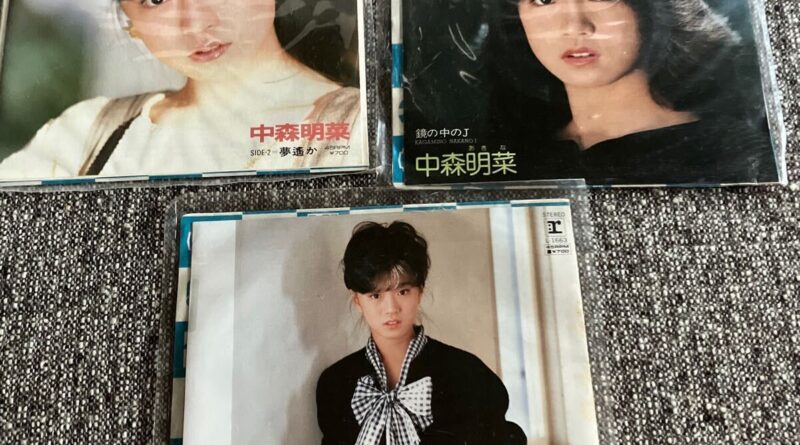 Akina Nakamori Ep Record Southern Wind Second Love North Wing 1s