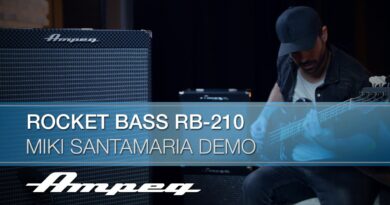 Ampeg | Miki Santamaria | Rocket Bass RB-210 Sound Sample Demo