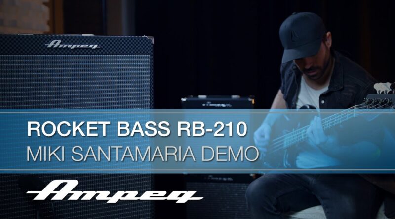 Ampeg | Miki Santamaria | Rocket Bass RB-210 Sound Sample Demo