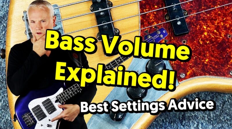 Bass Guitar Volume Knobs EXPLAINED For Beginners!