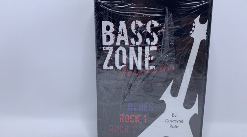 Bass Zone Formulas by Dewayne Pate (Blues/Rock 1/Rock 2) VOLUME 1 AND 2 SEALED