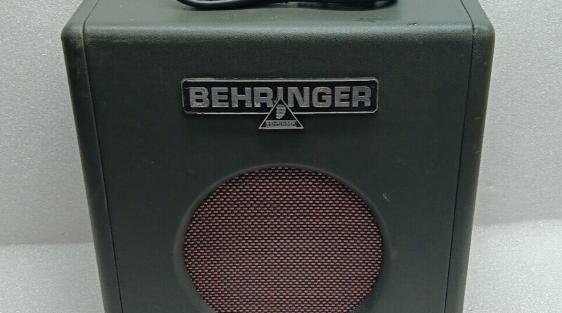 Behringer BX108 Thunderbird Bass Guitar Combo Amplifier w/Cord #99