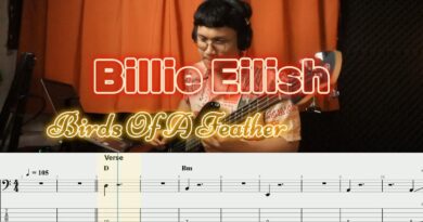 Billie Eilish - Birds Of A Feather (Bass Cover with Bass Tab)