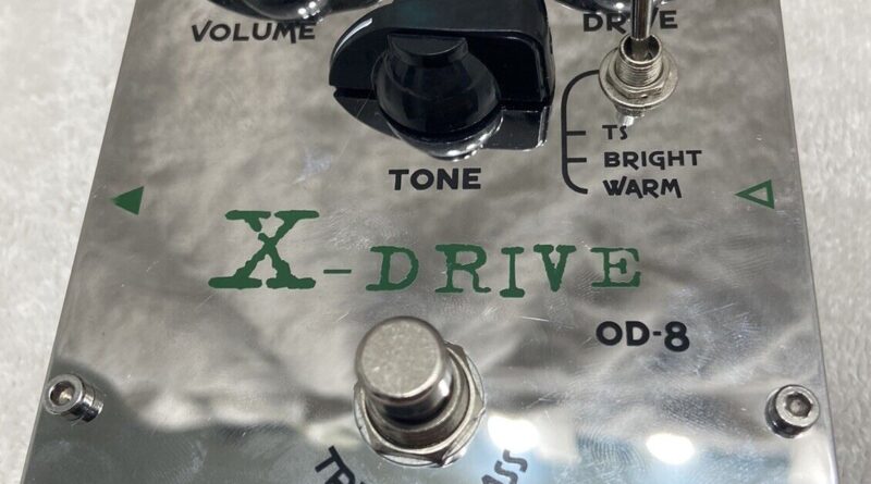 Biyang OD-8 Guitar Bass Effects Pedal X-Drive Distortion