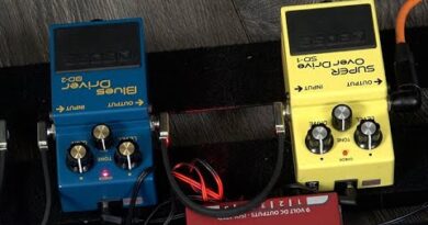 Boss Blues Driver and Super Overdrive comparison