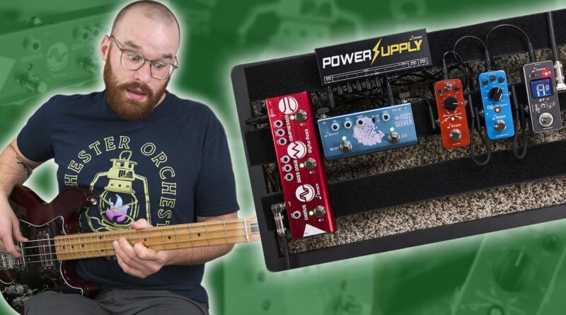 Building A Budget Pedalboard For Bass!