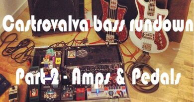 Castrovalva Bass Rundown Part 2  - Music Radar Amps/Pedals (Boss, Line6, Echo Baby, Orange)