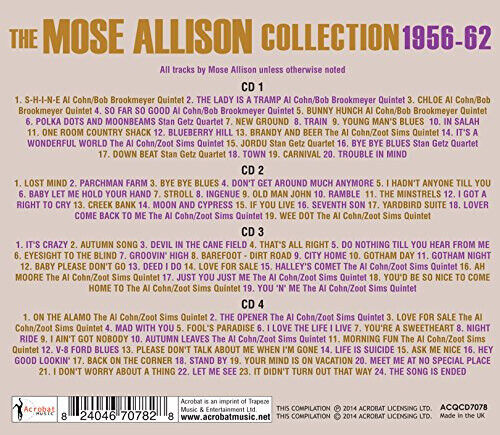 Collection 1956-62 by Mose Allison