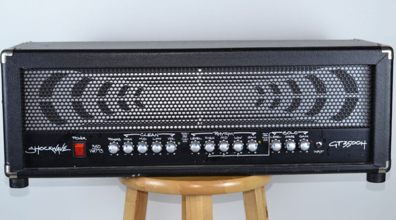 Crate Shockwave GT3500H 350W Guitar Amp head Pig Destroyer