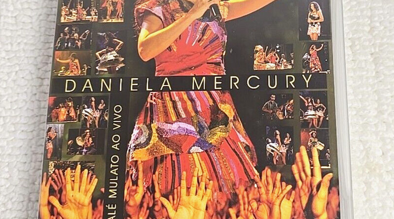 DANIELA MERCURY Bale Mulato Ao Vivo DVD Brazilian Portuguese Live Concert Video