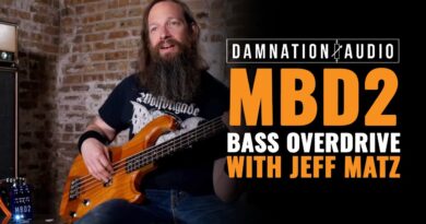 Damnation Audio MBD2 Bass Overdrive Pedal | CME Gear Demo | Jeff Matz of High on Fire