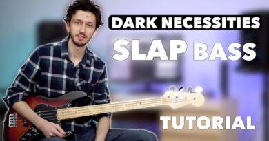 Dark Necessities | Slap Bass Tutorial | Detailed Analysis