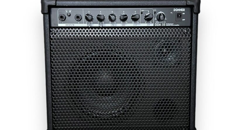 Donner DDA-35 Electric Guitar Amplifier Speaker 35W Electronic Drum Keyboard Amp