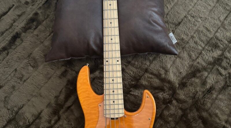 Edwards 5-string bass guitar