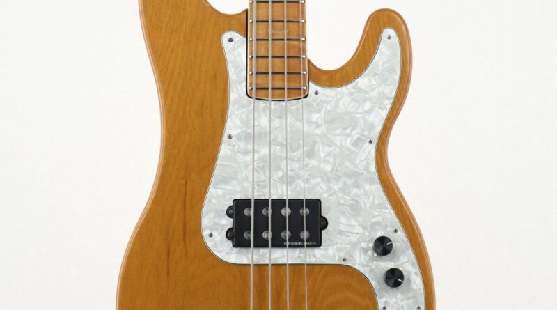 Electric Bass Guitar AMPEG Little Stud Natural 1970s Active MOD Natural USED