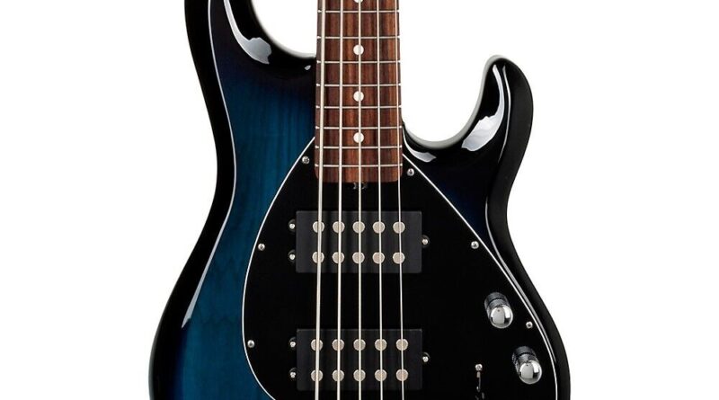 Ernie Ball Music Man StingRay5 Special HH 5-String Bass Guitar Pacific Blue Brst