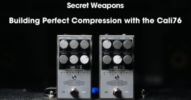 Exploring GREAT Compressor Tone on Guitar & Bass with the Origin Cali76 | Secret Weapons